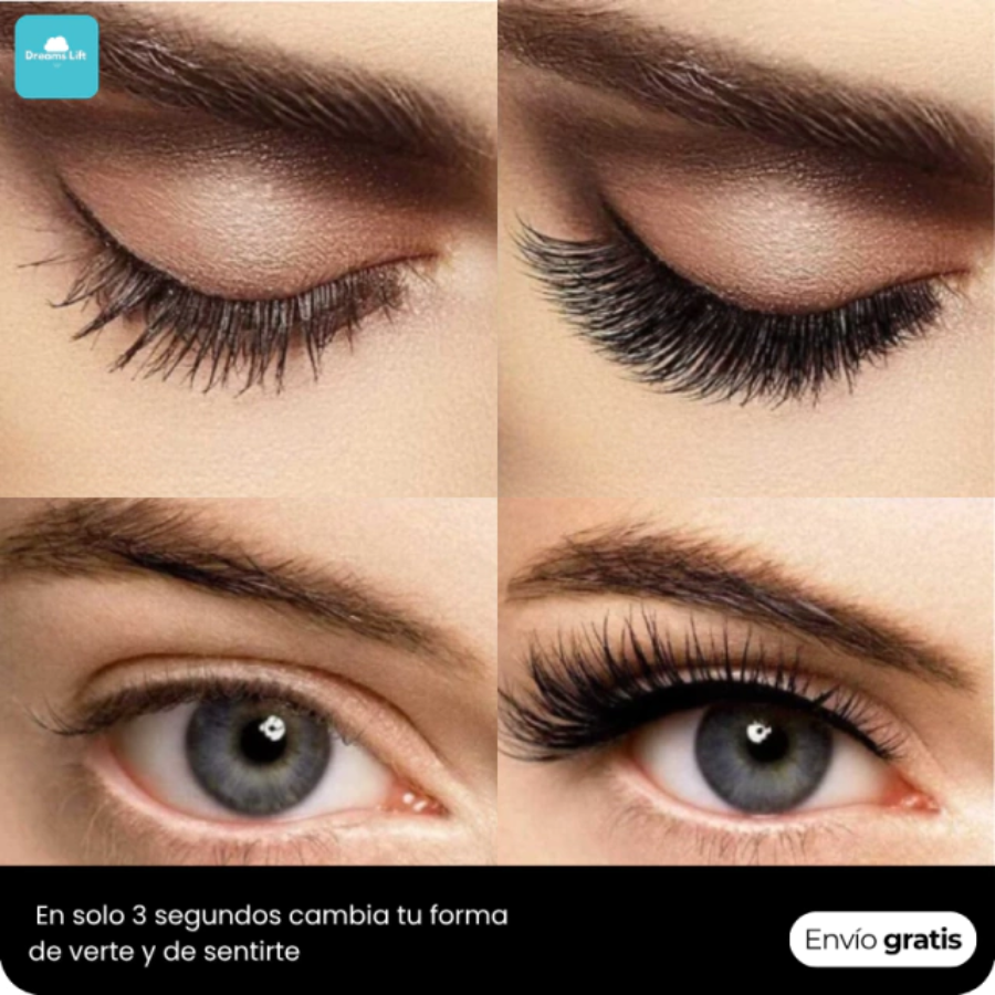 LuxMagnet™ | Kit Pestañas magnéticas Reutilizables + delineador magnético (GRATIS)